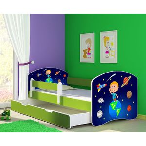 ACMA Dječiji krevet Acma II sa ladicom Green - 180x80cm - Dezen 22
