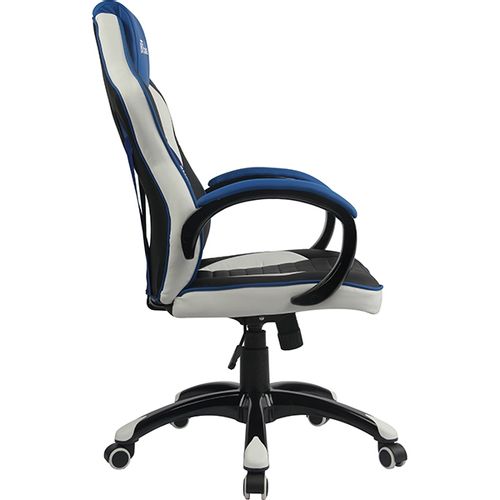 Gamerska stolica Bytezone Racer PRO (crno-siva-plava) slika 3