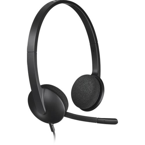 LOGITECH H340 Corded Headset - BLACK - USB slika 4