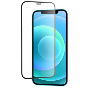 Mocolo - 3D zakrivljeno potpuno ljepljivo staklo za iPhone 12 / 12 Pro - crno