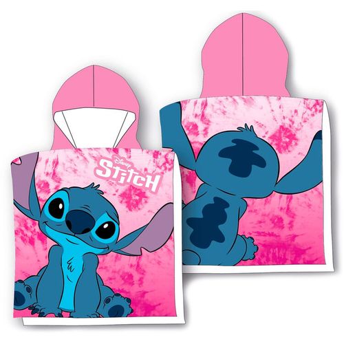 Disney Stitch microfibre poncho towel slika 1