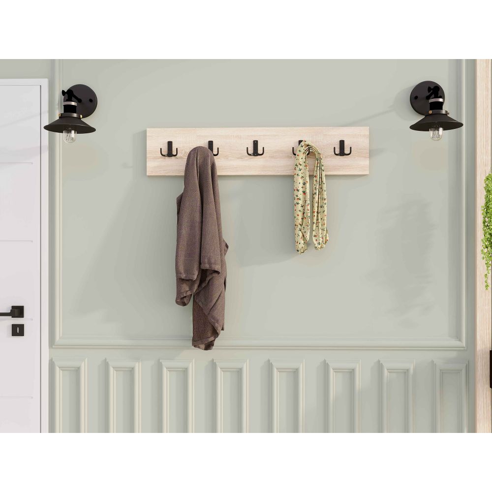 Wall Hook Beşli - Boje: Safir Hrast slika 1
