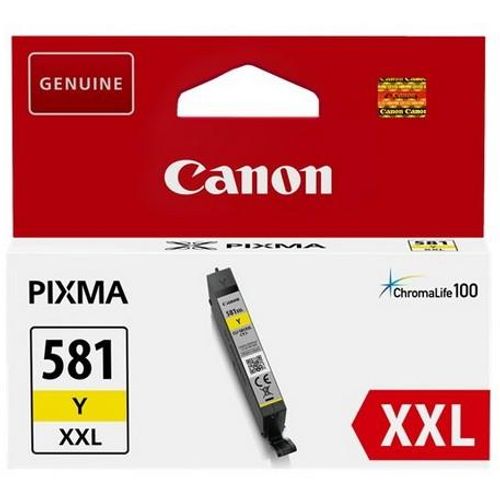 Canon tinta CLI-581Y XXL, žuta slika 1