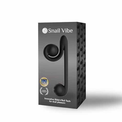 Vibrator Snail Vibe Duo, crni slika 6