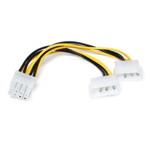 Kabl PCI-E 2x MOLEX na 8 pina JWD-POWER7 slika 1