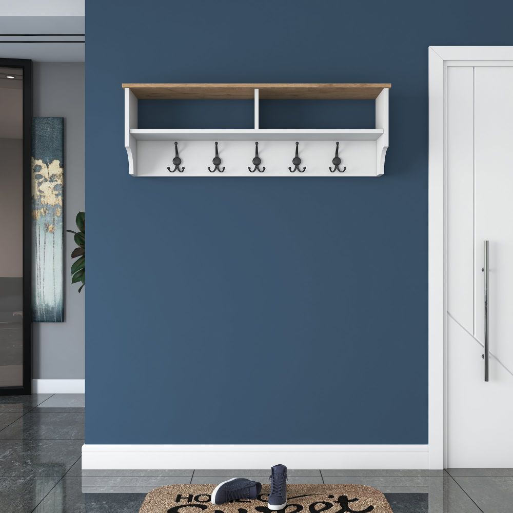 P2 - 2460 WhiteWalnut Hall Stand slika 5