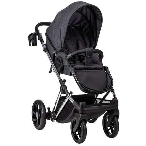 Tutek Kolica za bebe 2in1 Diamons Pro 2, Dark Grey  slika 2