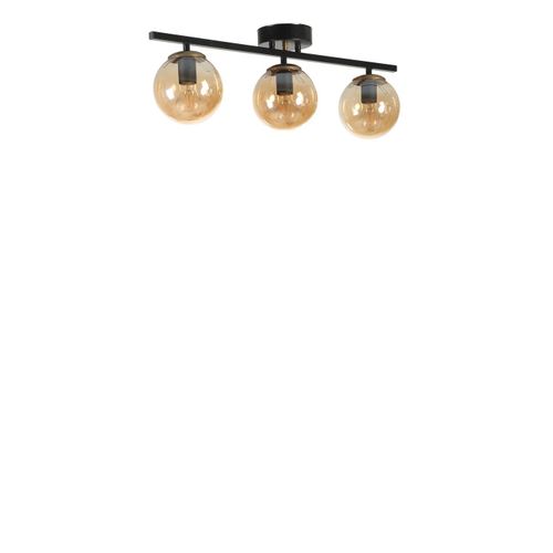 Yeni Can 3 Lü Siyah Bal Camlı Avize Black
Amber Chandelier slika 3