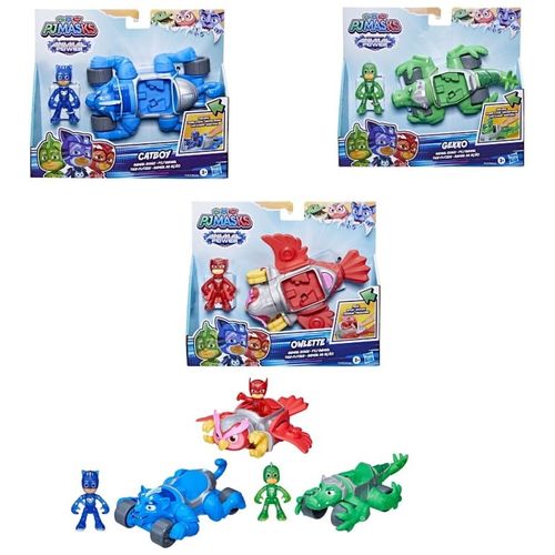 PJMASKS Set Deluxe Vozilo u obliku životinje sa figuricom F5204, Sorto slika 1