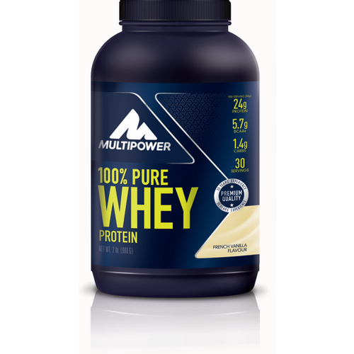 Multipower 100% Pure Whey Vanilija 900G slika 1