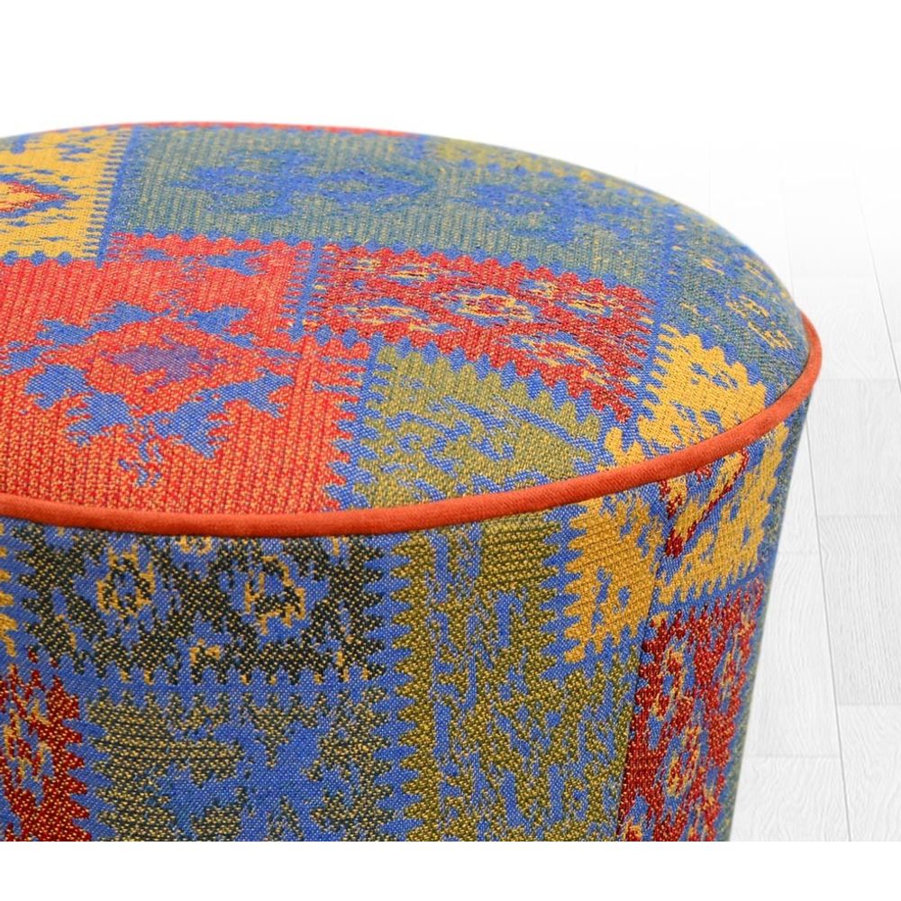Pouffe Rug v3 - Šareni Višebojni slika 3