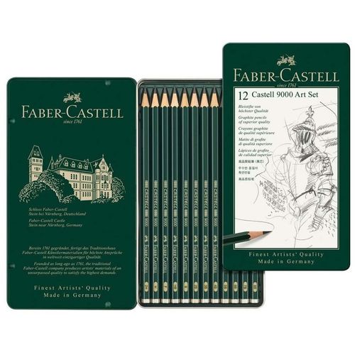 Grafitna olovka Faber Castell 9000 set 1/12 119065 slika 1