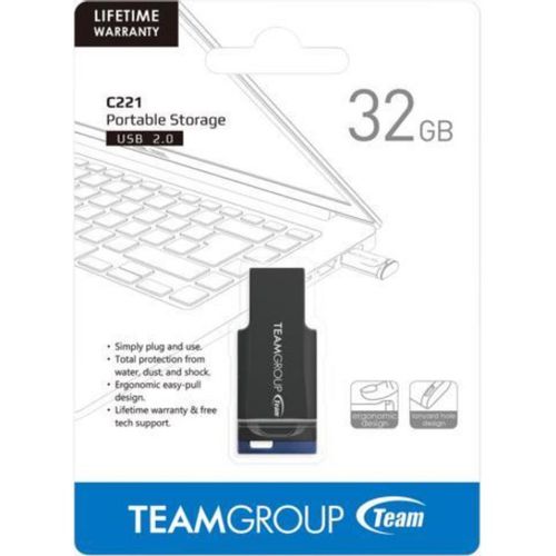 TeamGroup 32GB  C221 USB 2.0 BLUE TC22132GL01 (367) FO slika 5