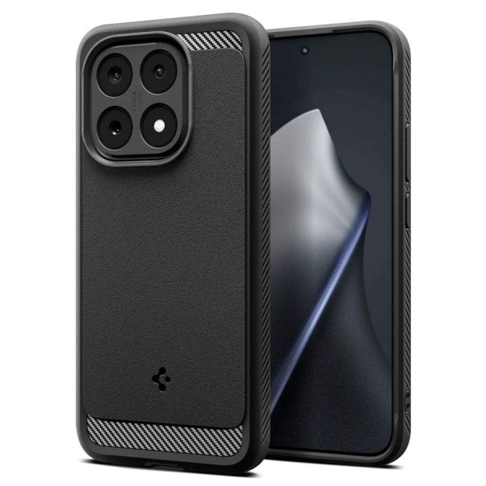 Spigen Rugged Armor maska za Xiaomi 15T mat crna ACS10459 slika 1