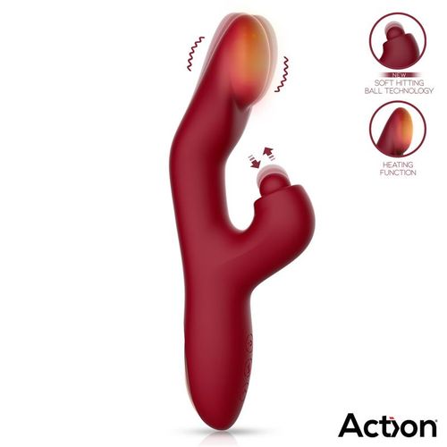 Action Velter rabbit vibrator s funkcijom grijanja slika 2