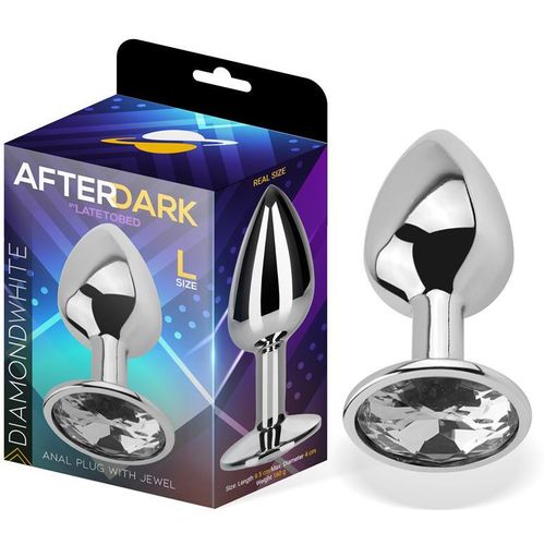 Afterdark Aluminium Diamond Butt Plug S/M/L slika 10