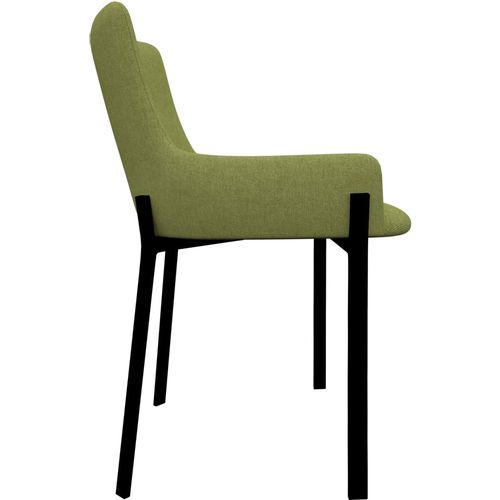 Blagovaonske stolice od tkanine 6 kom zelene slika 19