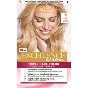 L'Oreal Excellence Farba Za Kosu Creme 9 Blond Tres Clair