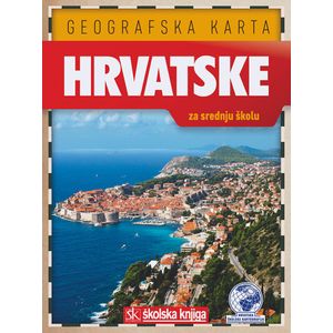 Geografska karta hrvatske za srednju školu