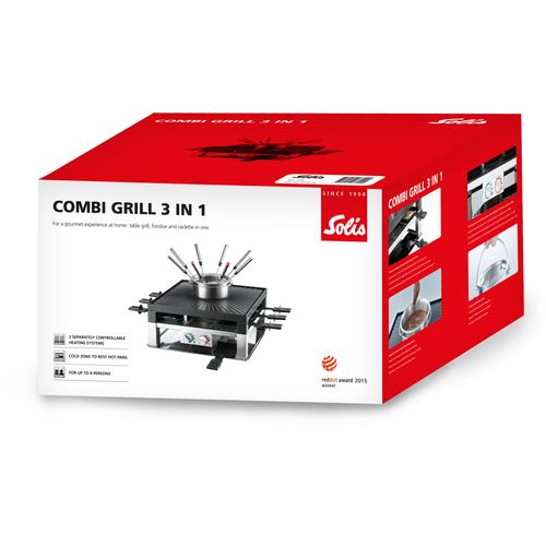 Solis Combi Grill 3 in 1 stolni roštilj slika 12