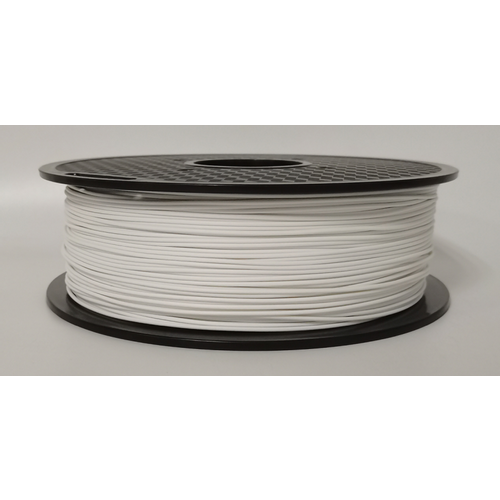 Filament for 3D, soft PLA, 1.75 mm, 1 kg, white Soft PLA white slika 1