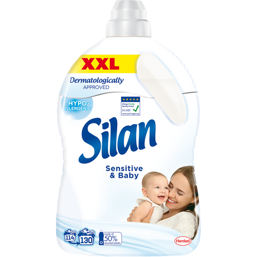 Silan Omekšivač sensitive&baby 2860ml, xxl slika 1