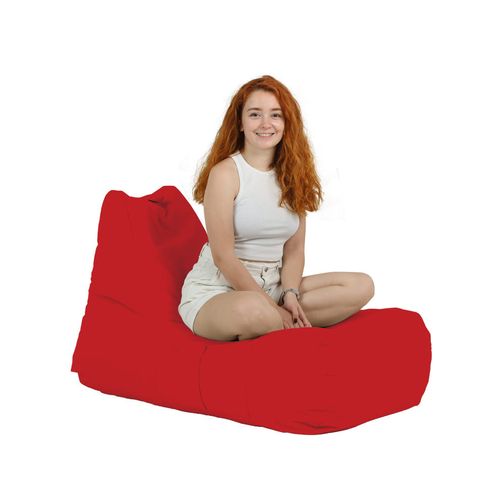 Atelier Del Sofa Vreća za sjedenje, Trendy Comfort Bed Pouf - Red slika 10