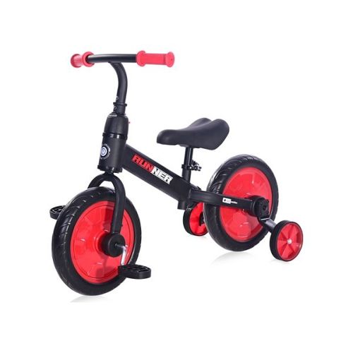 Lorelli Balance Bike Runner 2U1 Black&Red slika 1