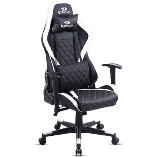 GAMING CHAIR - REDRAGON GAIA BLACK/WHITE slika 3