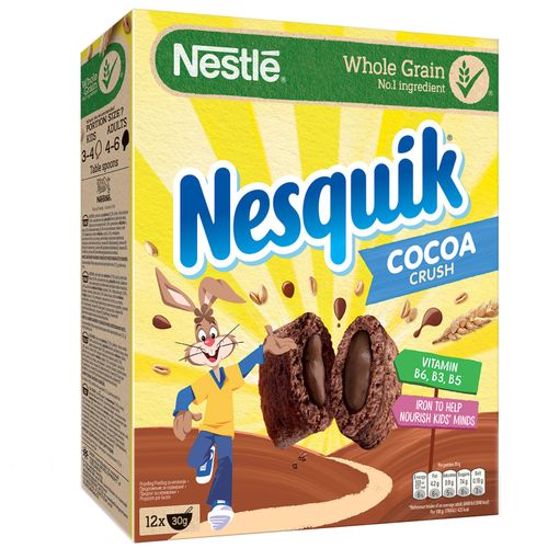 Nestle nesquik cocoa crush 360g  slika 1