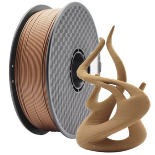 3DP-PLA-WD-01-NAT PLA Filament za 3D stampac 1.75mm, kotur 1KG wood natural slika 3