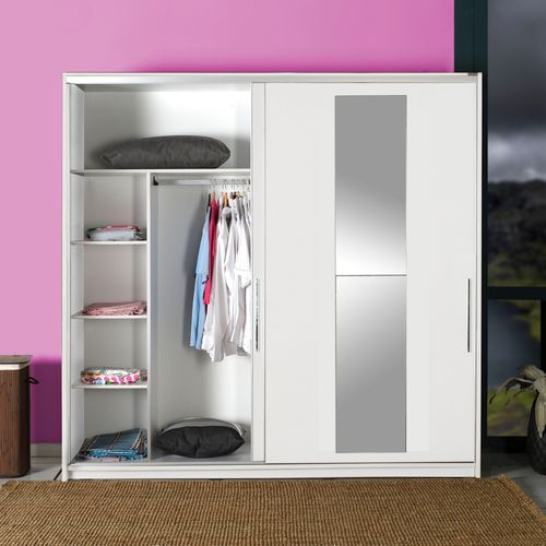 SWD-720-BB-3 White Wardrobe slika 2