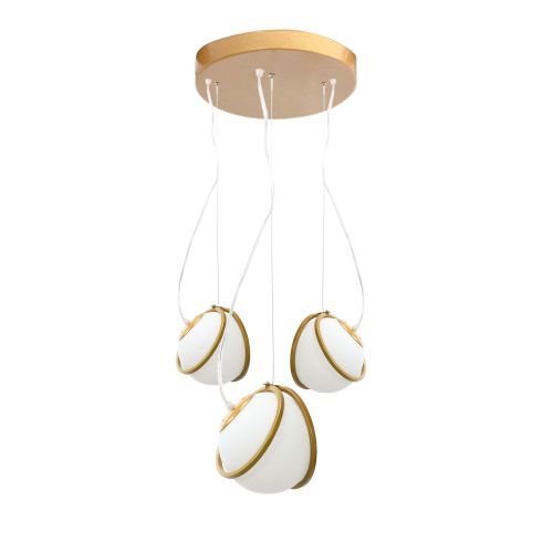 Lampa APP1088-1CP GOLD WHITE slika 1