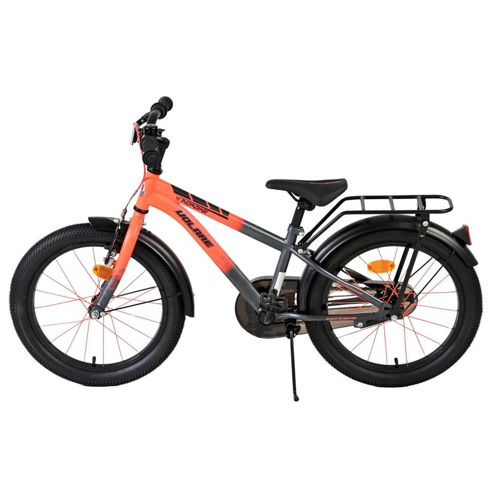 Volare dječji bicikl Thombike 18″ narančasto-sive boje slika 7