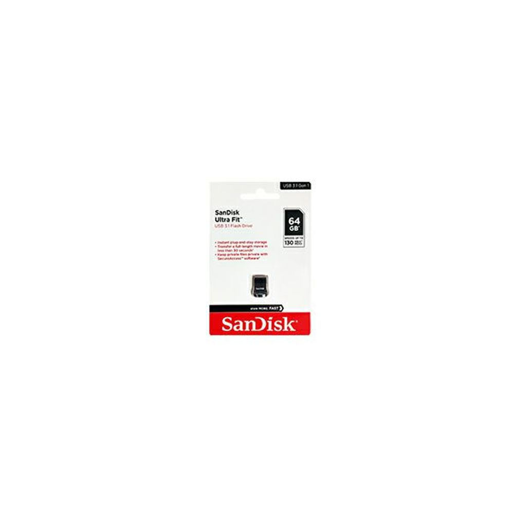 SANDISK USB 3.1 FLASH DRIVE ULTRA FIT 64GB slika 2