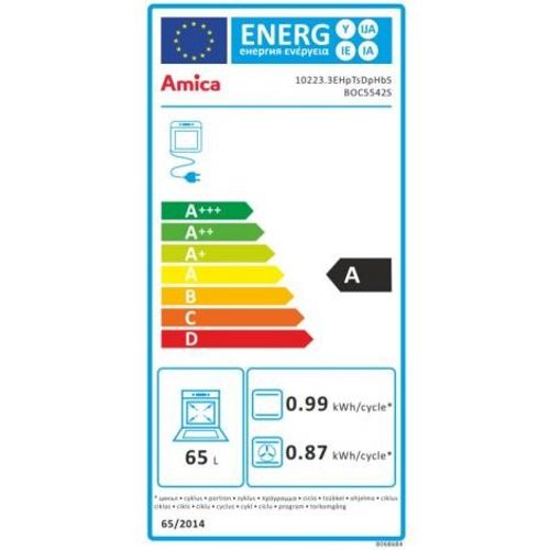 Amica ugradbena pećnica BOC 5542S ( 56034 ) slika 5