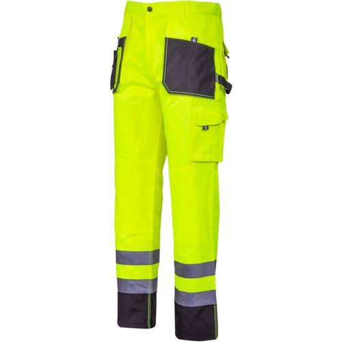 Lahti radne hlače visoke vidljivosti, crno-žute, S, M, L, XL, 2XL, 3XL slika 1