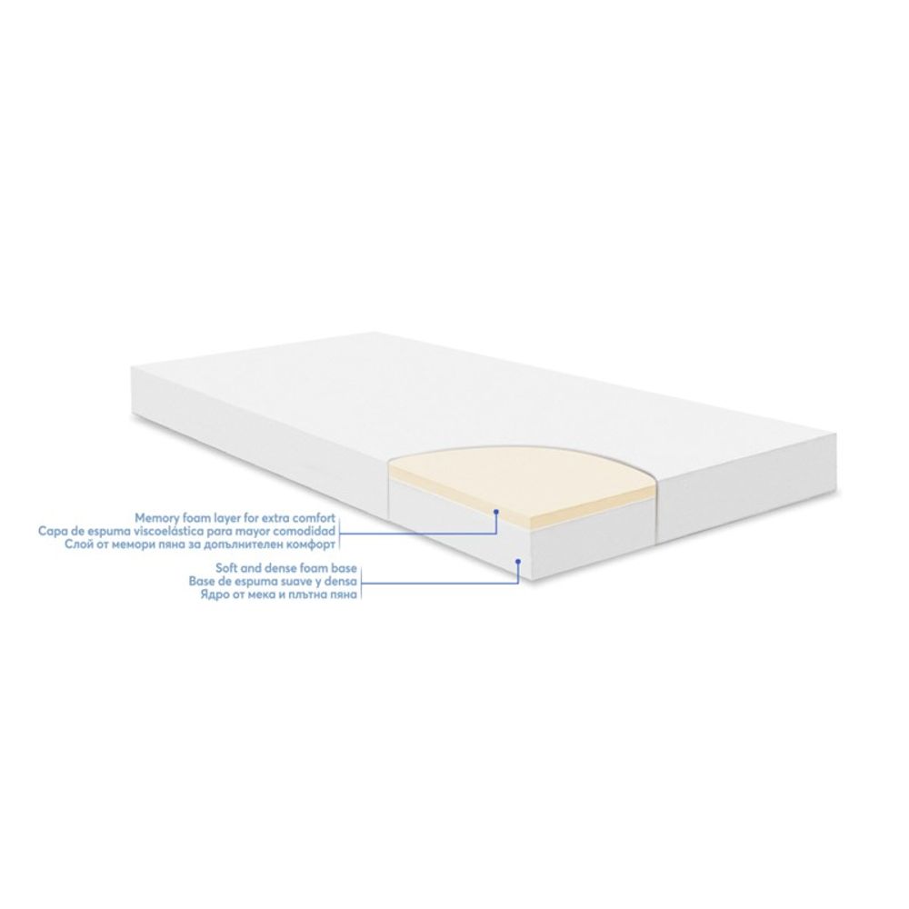 Kikka Boo Memory Madrac Comfort Cool Gel 70x140x12cm, Elephant slika 3
