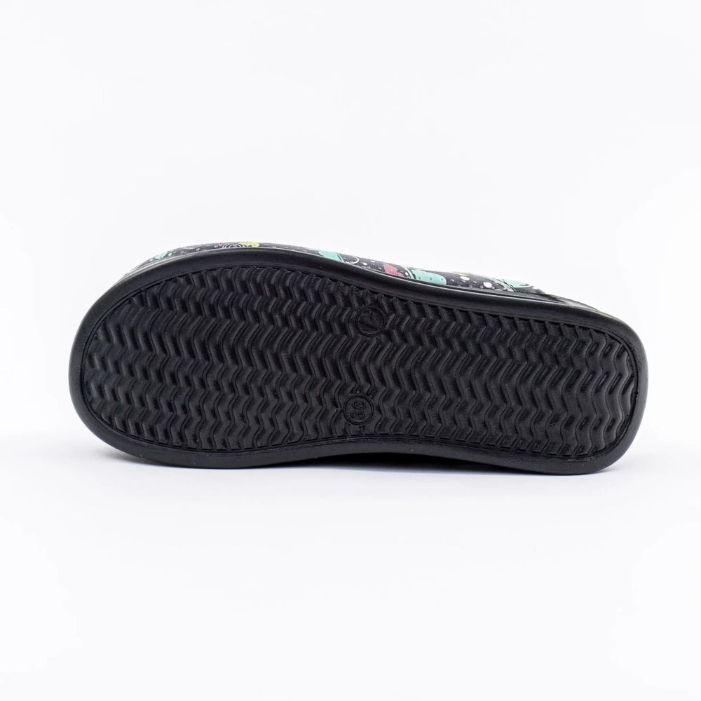 Dr. Mitra Air Max Ortopedske klompe Butterflys - Crne slika 4