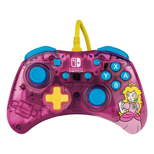 PDP Nintendo Switch Žičani Kontroler Rock Candy Mini - Peach slika 1