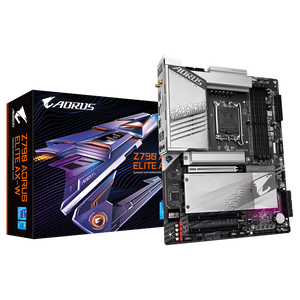 Gigabyte Z790 AORUS ELITE AX-W LGA1700, Z790 Chipset, 4xDDR5, 4xPCIe 4.0 x4 M.2 Connectors, 2.5GbE LAN & Wi-Fi 6E 802.11ax