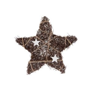 Božićni ukras-zvijezda ratan 20 cm