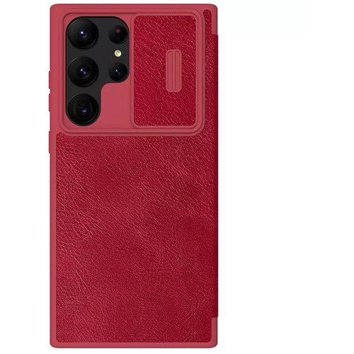 Futrola Nillkin Qin Pro Leather za Samsung S918B Galaxy S23 Ultra crvena slika 1