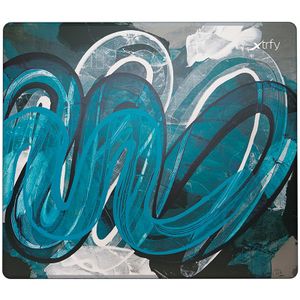 XTRFY GP4 STREET BLUE L, Large mousepad, High-speed cloth, Non-slip, Street Blue