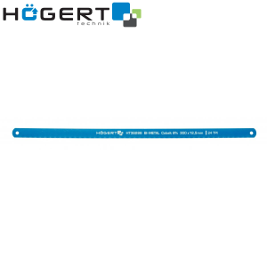 Högert  List pile za metal, 300 mm, širina 12,5 mm, HSS , Bi-metal, 24 TPI, Kobalt 8%, 2 komada
