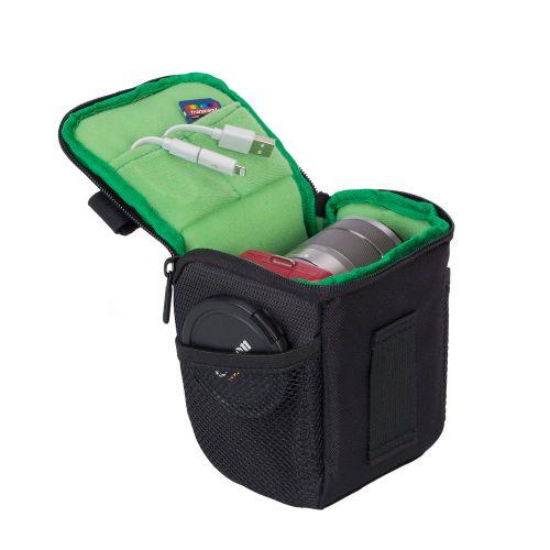 Torbica RivaCase Green Mantis 7412 (PS) Digital Camera Bag Black slika 7