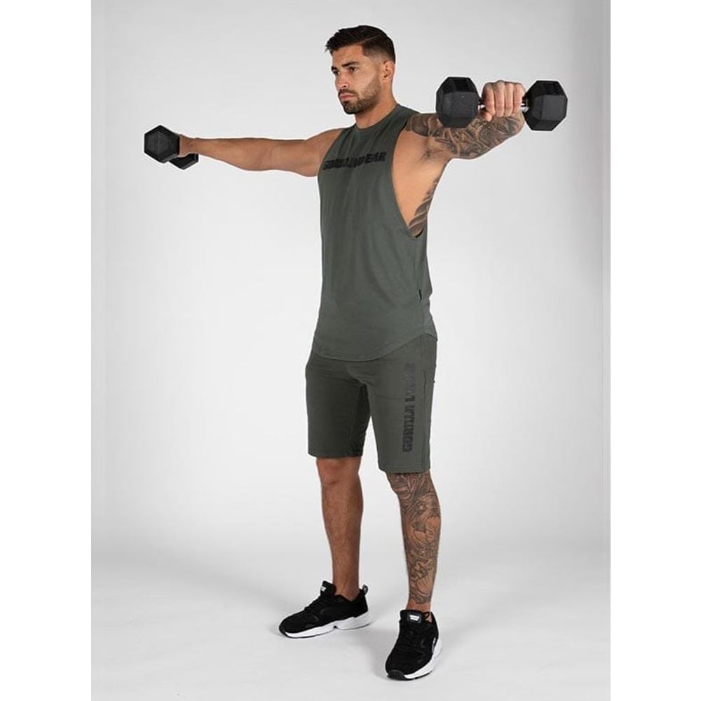 Gorilla Wear MILO Set šorc i majica, Zeleni slika 2