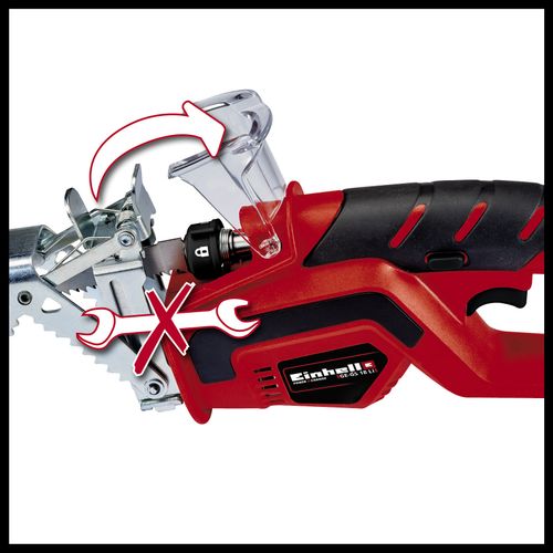 EINHELL Expert akumulatorska pila za grane Power X-Change GE-GS 18 Li-Solo slika 6