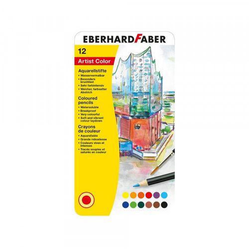 Drvene bojice Eberhard Faber 1/12 Akva color 516013 MK slika 1