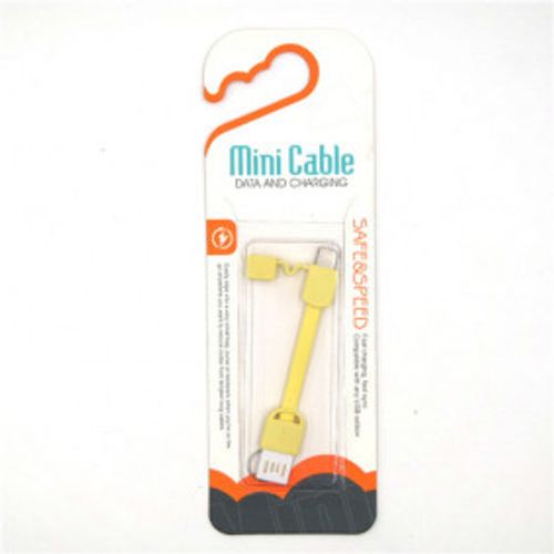 USB Data and Charging Mini Cable Type-C zuta slika 1